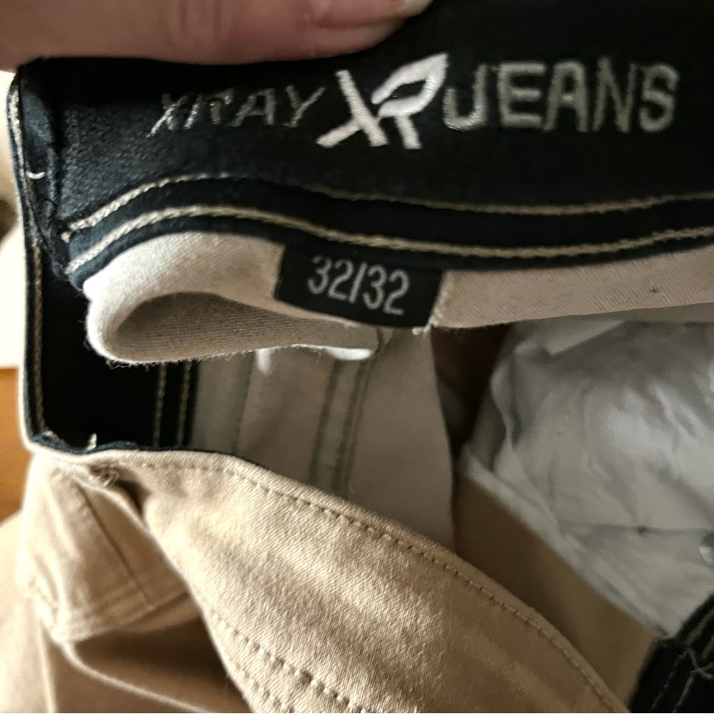 Xray XR Jeans Tan Straight Leg Jeans Size 32/32 - Picture 5 of 5